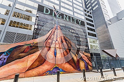 Mural Arts Philadelphia - Pennsylvania Editorial Stock Photo